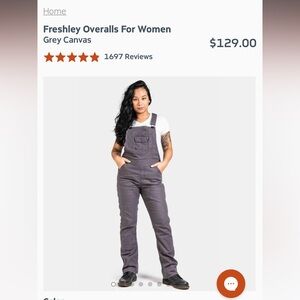Dovetail workers women overalls